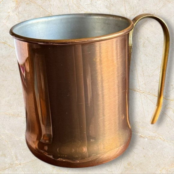 Vintage Coppercraft Cup w/ Brass Handle - Picture 1 of 10